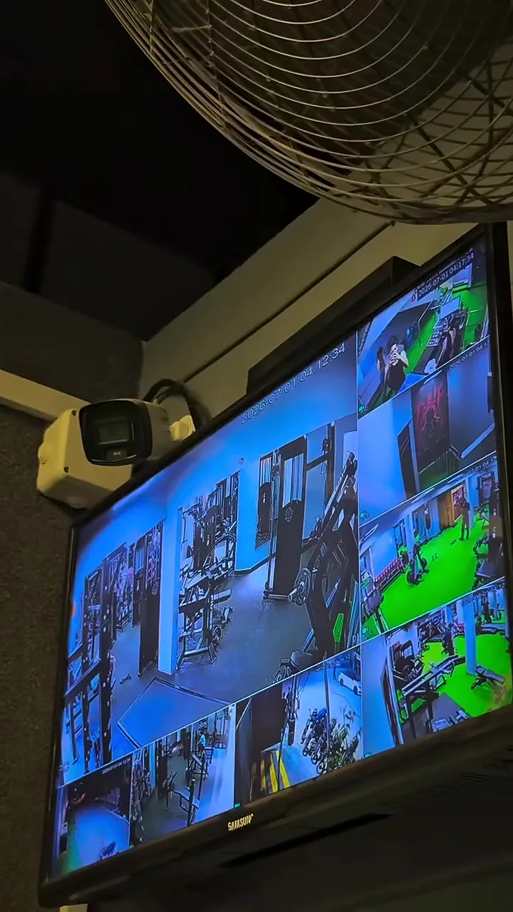CCTV wall
